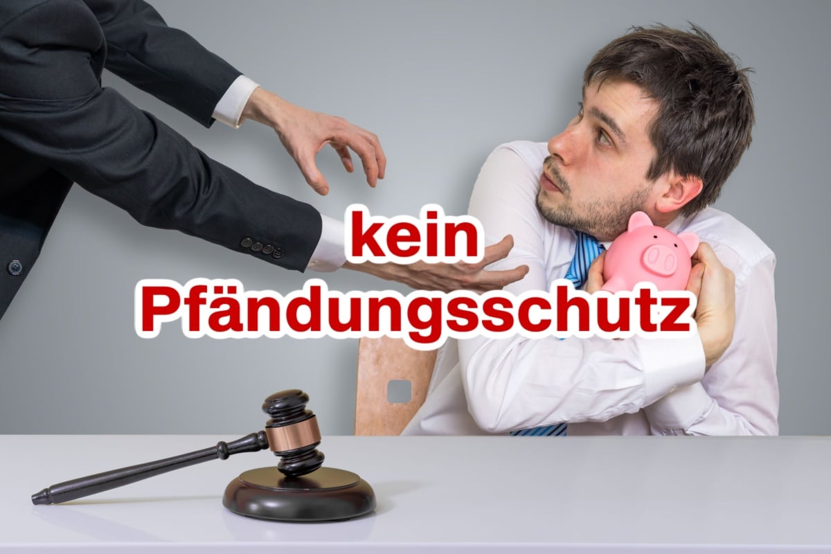 Mann will Sparschwein nicht hergeben