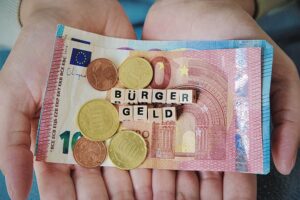 Bürgergeld Regelbedarf Anpassung Euro Geld