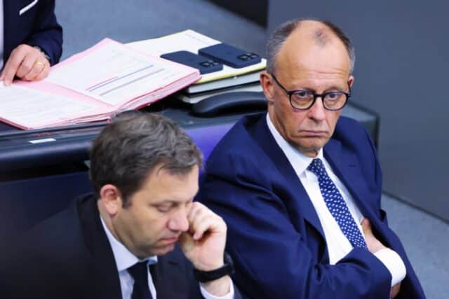 Bundeskanzler Friedrich Merz und Finanzminister Lars Klingbeil