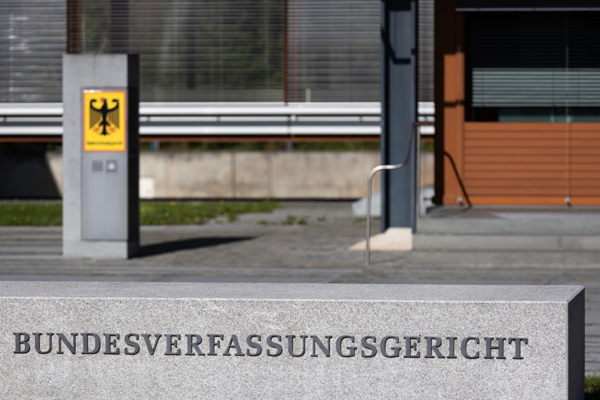 Eingangsbereich des Bundesverfassungsgerichts