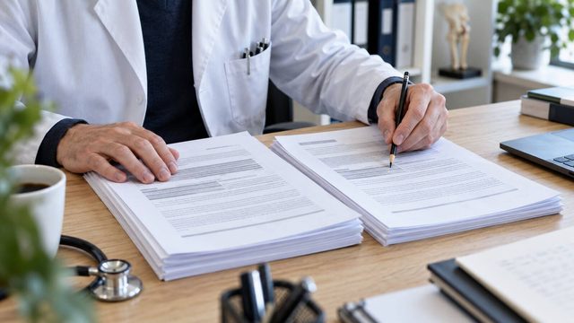 Medizinischer Gutachter vergleicht zwei nahezu gleich aufgebaute Berichte zur Erwerbsminderungsrente