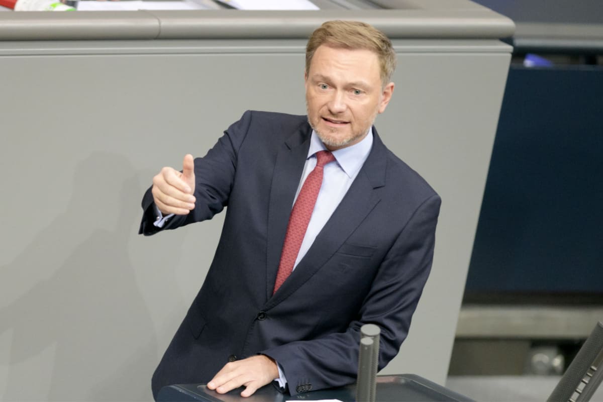 Finanzminister Christian Lindner (FDP) droht mit Bürgergeld Nullrunde
