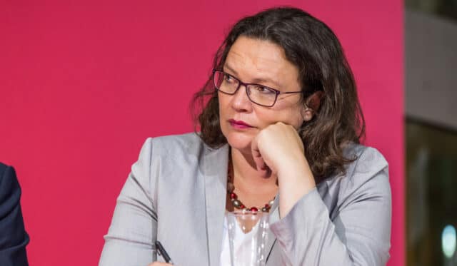 SPD-Chefin Andrea Nahles