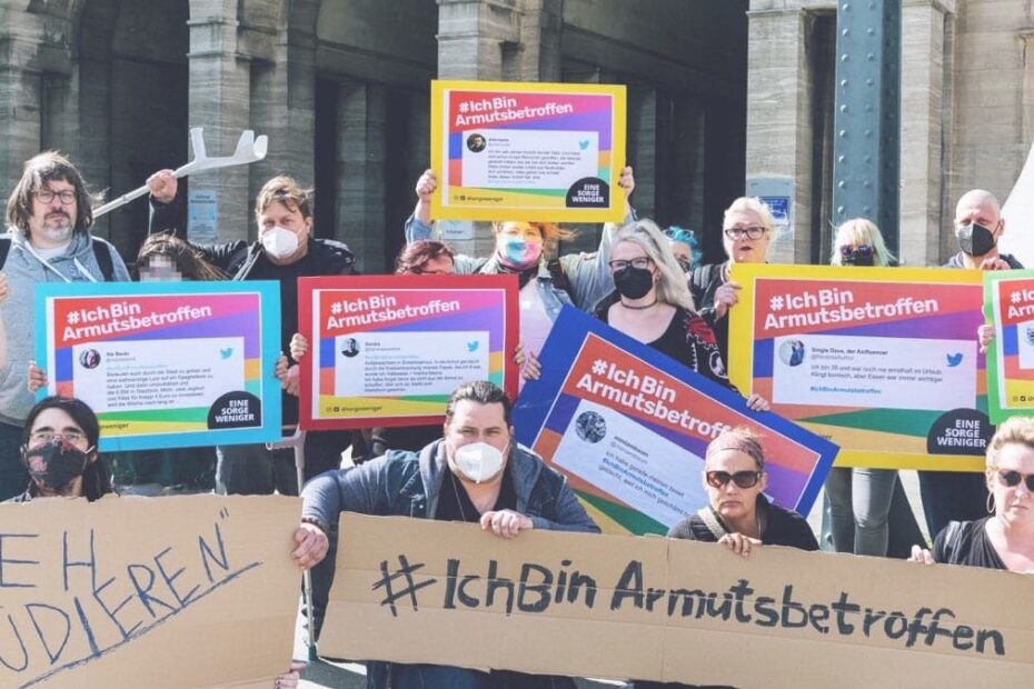 Demonstration von #IchBinArmutsbetroffen 31.05.2022