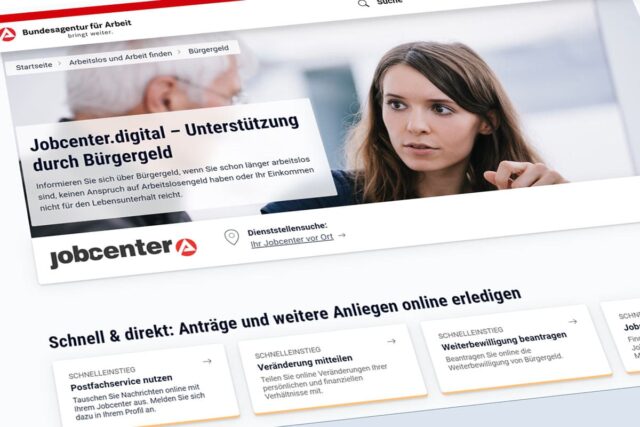 jobcenter digital buergergeld antrag