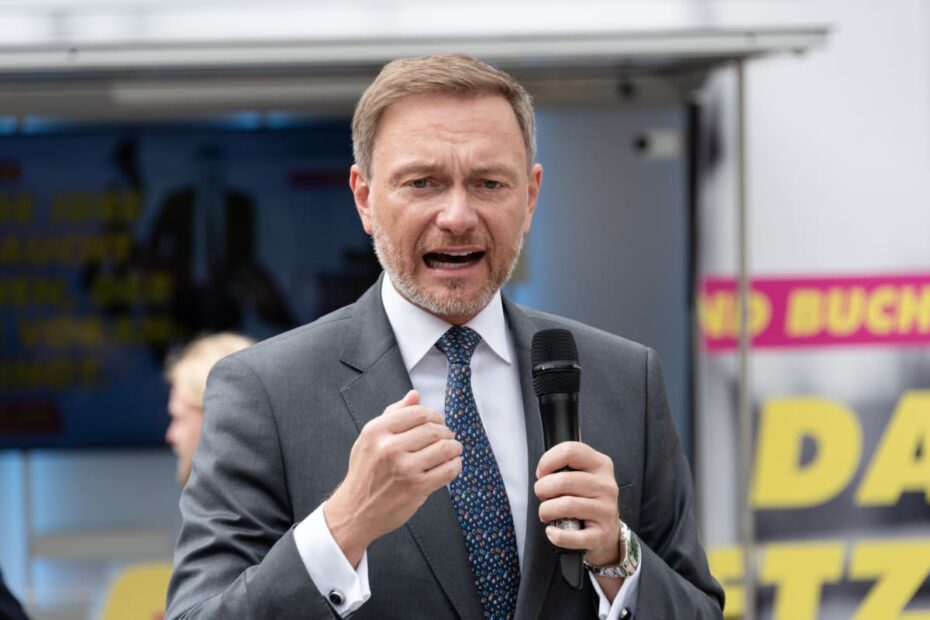 Finanzminister Christian Lindner (FDP) über das Bürgergeld