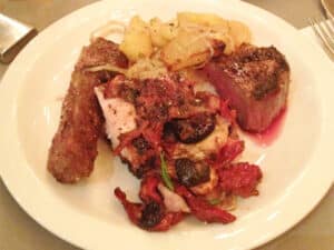 Teller - Mahlzeit - kein Fleisch