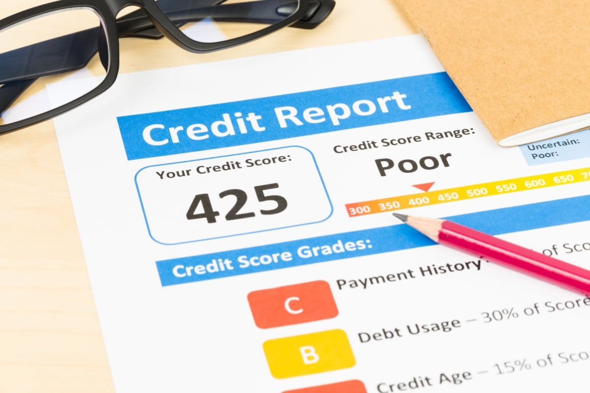 Kreditreport mit Score