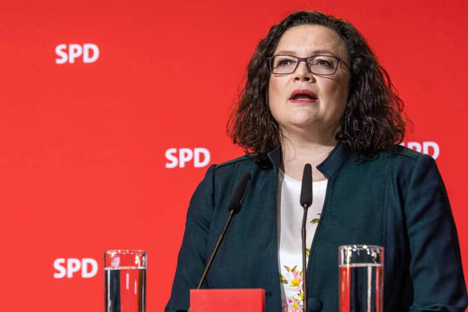 SPD-Chefin Andrea Nahles