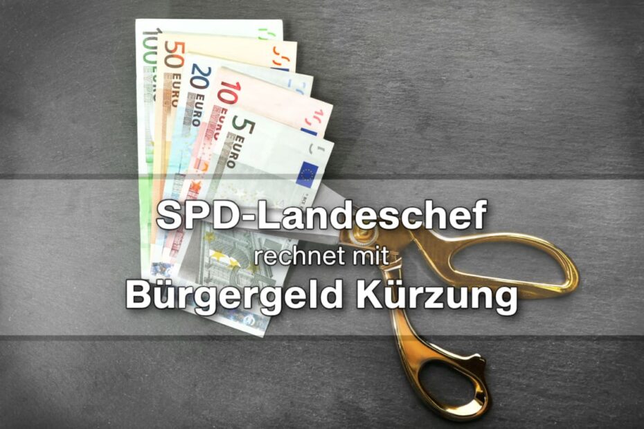 Goldene Schere schneidet durch Geld Euro