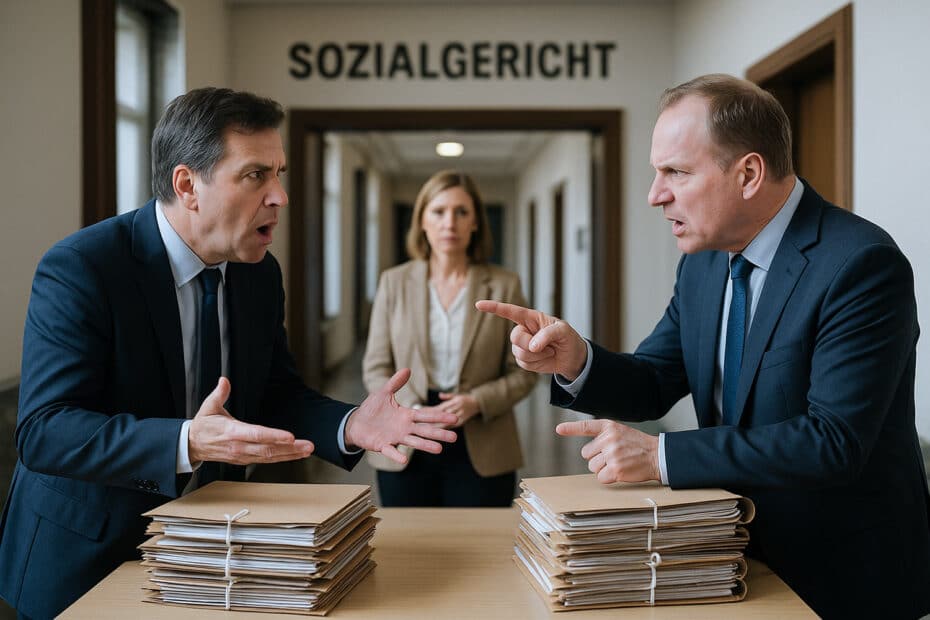zwei Beamte streiten vor Sozialgericht über die Zuständigkeit der Leistungsgewährung